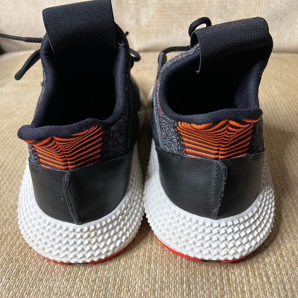Adidas Mens Prophere Black Red Running Shoes - Picture 7 of 10